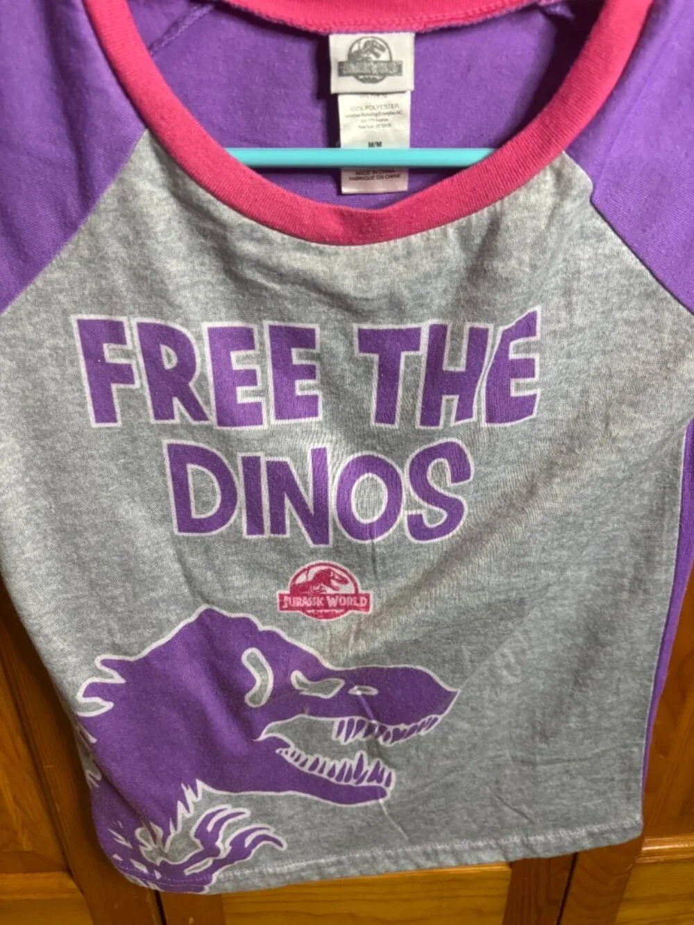 Jurassic World worn before